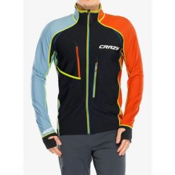 Bluza rozpinana męska Crazy Pull Acceleration. Czarne bluzy męskie CRAZY, na zimę, l, bez wzorów, bez kaptura. Za 938.99 zł.