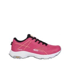 Buty do biegania 8000 Tizin W Imperméables Różowe. Czerwone obuwie sportowe damskie 8000KICKS, bez wzorów, z syntetyku, do biegania. Za 445.10 zł.