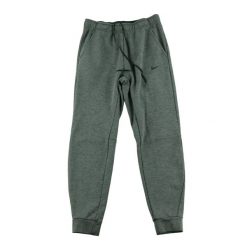Second life - Nike spodnie dresowe męskie Therma-FIT treningowe - Jak nowy. Szare spodnie sportowe męskie Nike, m, bez wzorów, z dresówki, do biegania. Za 127.76 zł.
