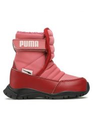 Puma Śniegowce Nieve WTR AC Inf 380746 04 Brązowy. Brązowe buty zimowe dziewczęce Puma, z materiału, bez zapięcia. Za 239.00 zł.