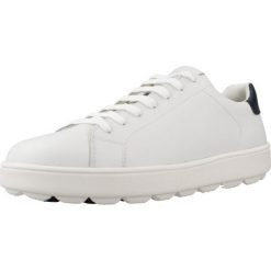Tenisówki Geox Model D Spherica Ecub-1 Kolor Biały. Białe trampki i tenisówki damskie Geox, bez wzorów, ze skóry, casualowe, bez zapięcia. Za 409.99 zł.