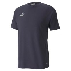 T-shirt z krótkim rękawem męski Puma TEAMFINAL CASUALS. Niebieskie koszulki sportowe męskie Puma, m, bez wzorów, z poliesteru, bez kołnierzyka, bez ramiączek, trekkingowe. Za 185.99 zł.