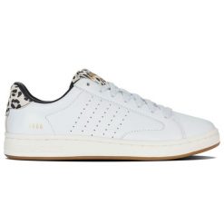 Buty K-Swiss Lozan Klub Lth 97263-952-M białe. Białe obuwie sportowe damskie bez wzorów, z gumy. Za 401.86 zł.