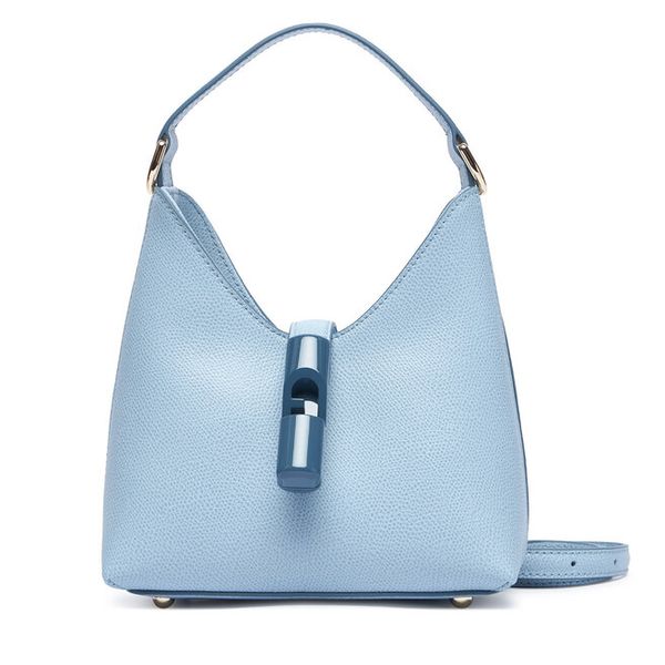 Torebka Furla. Niebieskie torebki do ręki damskie Furla, bez wzorów, klasyczne, bez dodatków. Za 1,019.00 zł.