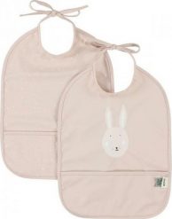 Trixie Królik Wodoodporny Śliniak 2 szt. Śliniaki dla dzieci Trixie, bez wzorów. Za 95.99 zł.