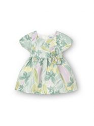 Mayoral Sukienka letnia 1909 Zielony Regular Fit. Zielone sukienki dla dziewczynek Mayoral, na lato, bez wzorów, z syntetyku, bez ramiączek. Za 189.99 zł.