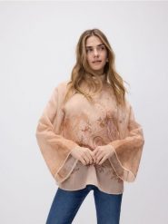 Bluzka z lyocellem - wielobarwny. Bluzki damskie Reserved, l, bez wzorów, z lyocellu, bez kołnierzyka, bez ramiączek. Za 159.99 zł.