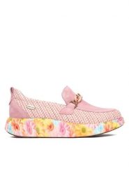 Laura Vita Półbuty Nikito 76 Różowy. Czerwone półbuty damskie Laura Vita, bez wzorów, ze skóry, bez obcasa, na płaskiej podeszwie, bez zapięcia. Za 519.99 zł.