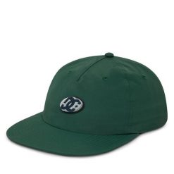 Czapka z daszkiem DC Shoes. Zielone czapki i kapelusze damskie DC Shoes, bez wzorów. Za 159.99 zł.
