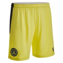 Szorty wyjazdowe Udinese 2022/23. Żółte szorty męskie Macron, s, z aplikacjami, eleganckie. Za 186.00 zł.