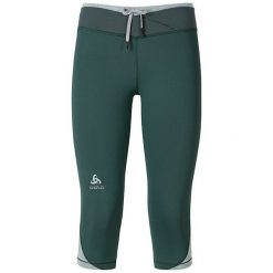 Odlo Spodnie Odlo Tights 3/4 HANA zielone r. XL. Spodnie sportowe damskie marki Odlo. Za 158.85 zł.