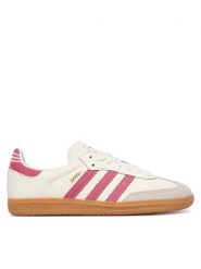 Adidas Sneakersy Samba Og KJ0686 Biały. Białe buty sportowe dziewczęce Adidas, bez wzorów, bez zapięcia. Za 399.99 zł.