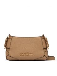 LOVE MOSCHINO Torebka JC4096PP1PLT1105 Beżowy. Brązowe listonoszki damskie Love Moschino, bez wzorów, ze skóry, bez dodatków. Za 919.99 zł.