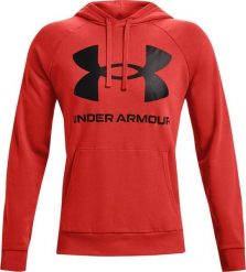 Under Armour Bluza UA Rival Fleece Big Logo HD 1357093 839 1357093 839 czerwony S. Czerwone bluzy męskie Under Armour, m, bez wzorów, bez kaptura. Za 104.55 zł.