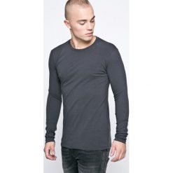 Trussardi Jeans - Longsleeve. Szare bluzki z długim rękawem męskie TRUSSARDI JEANS, z bawełny, z okrągłym kołnierzem. W wyprzedaży za 139.90 zł.