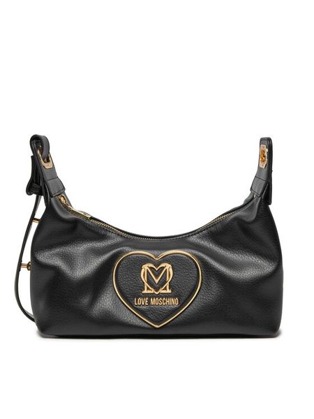 LOVE MOSCHINO Torebka JC4121PP1LLB0000 Czarny. Czarne torebki do ręki damskie Love Moschino, bez wzorów, ze skóry, bez dodatków. Za 509.99 zł.