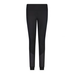 Legging kobieta CMP Hybrid. Czarne spodnie sportowe damskie CMP, bez wzorów, trekkingowe. Za 274.00 zł.
