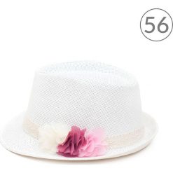 Kapelusz dziecięcy Florystka biało różowy r. 56. Czapki dla dzieci marki Art of Polo. Za 28.76 zł.