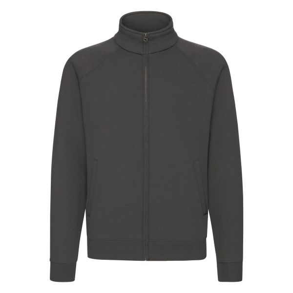 Męska Bluza Dresowa Premium. Niebieskie bluzy męskie Fruit of the Loom, m, bez wzorów, z bawełny, bez kaptura. Za 153.99 zł.