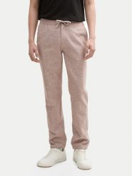 Tom Tailor Spodnie materiałowe 1044716 Beżowy Regular Fit. Brązowe spodnie materiałowe męskie Tom Tailor, m, bez wzorów, z bawełny. Za 149.99 zł.