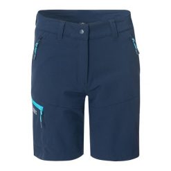 Szorty Damskie/pań Cecilia. Niebieskie szorty sportowe damskie ELBRUS, bez wzorów, sportowe, trekkingowe. Za 253.99 zł.