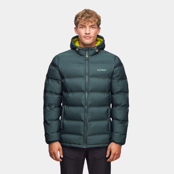 Kurtka turystyczna męska zimowa Alpinus Felskinn II. Zielone kurtki męskie Alpinus, na zimę, m, bez wzorów, sportowe, bez kaptura. Za 449.00 zł.