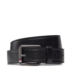 Pasek Męski Tommy Hilfiger. Czarne paski damskie Tommy Hilfiger, bez wzorów, casualowe. Za 209.99 zł.