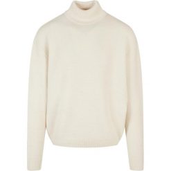 Sweter Męski Z Okrągłym Dekoltem. Brązowe bluzy męskie Urban Classics, m, bez wzorów, bez kołnierzyka. Za 153.99 zł.