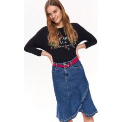 BLUZKA DAMSKA Z HAFTEM. Bluzki damskie TOP SECRET. Za 69.99 zł.