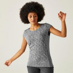 Koszulka damska Hyperdimension II. Niebieskie t-shirty damskie Regatta, xs, bez wzorów, bez kołnierzyka. Za 122.50 zł.