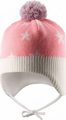 Lassie by Reima LASSIE Beanie Tane Bright peach 718786-3191-42/44. Pomarańczowe rękawiczki dziecięce Lassie by Reima, bez wzorów. Za 80.59 zł.