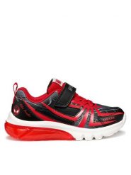 Geox Sneakersy J Ciberdron J55LBG 014CE C0048 D Czarny. Czarne buty sportowe chłopięce Geox, bez wzorów, ze skóry, bez zapięcia. Za 199.99 zł.
