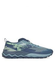 Mizuno Buty do biegania Wave Ibuki 5 J1GJ2573 Szary. Szare buty sportowe męskie Mizuno, z materiału, bez zapięcia, do biegania. Za 349.99 zł.