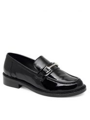 Sergio Bardi Loafersy WI16-A1019-01SB Czarny. Czarne mokasyny damskie Sergio Bardi, z lakierowanej skóry. Za 299.99 zł.