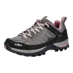 Buty trekkingowe damskie CMP RIGEL LOW. Czarne obuwie sportowe damskie CMP, bez wzorów, trekkingowe. Za 319.99 zł.