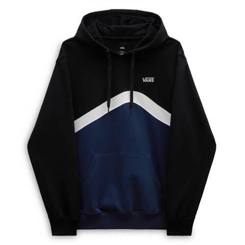 Bluza sportowa męska Vans Sidestripe Block Po. Czarne bluzy męskie Vans, l, bez wzorów, bez kaptura. Za 429.00 zł.