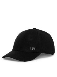 BOSS Czapka z daszkiem Zed-Wo-Me 50571305 Czarny. Czarne rękawiczki męskie Boss, bez wzorów. Za 279.99 zł.