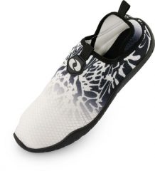 Damskie buty wodne Loap Sanna czarno-białe. Białe obuwie sportowe damskie Scarpa, bez wzorów, z materiału, żeglarskie. Za 120.99 zł.