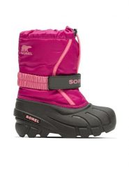 Sorel Śniegowce Flurry™ 2114082684 Różowy. Czerwone buty zimowe dziewczęce Sorel, z materiału, bez zapięcia. Za 269.99 zł.