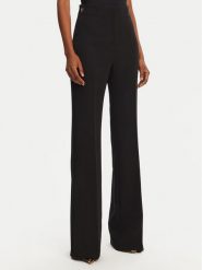 Babylon Spodnie materiałowe S00551 Czarny Regular Fit. Czarne spodnie materiałowe damskie Babylon, s, bez wzorów, z materiału. Za 409.99 zł.