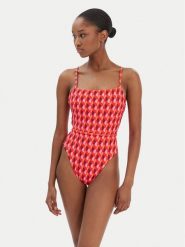 Seafolly Strój kąpielowy Sorrento 11201-277 Różowy. Czerwone kostiumy jednoczęściowe damskie Seafolly, bez wzorów, z syntetyku. Za 769.99 zł.