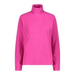 Damski polar CMP. Czerwone bluzy sportowe damskie CMP, s, bez wzorów, z polaru, bez kaptura, narciarskie. Za 213.50 zł.