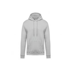 Bluza z kapturem Kariban. Szare bluzy męskie KARIBAN, m, bez wzorów, z kapturem. Za 175.00 zł.