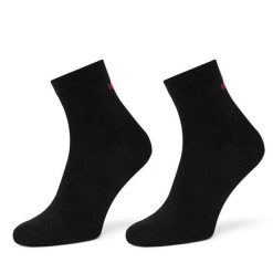 Skarpety długie HUGO. Czarne skarpety męskie Hugo, bez wzorów. Za 59.99 zł.