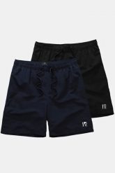 Męska Dresowe krótkie spodenki QuickDry dwupak. Zielone krótkie spodenki sportowe męskie JAY-PI, m, bez wzorów, z dresówki. Za 269.99 zł.