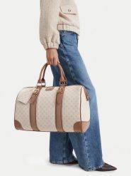 Nine West Torba weekendowa EO-SILENT GRACE-WHB250869 Beżowy. Brązowe torebki do ręki damskie Nine West, bez wzorów, ze skóry, bez dodatków. Za 399.99 zł.