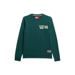 Bluza z nadrukiem Superdry Athletic. Zielone bluzy męskie Superdry., m, bez wzorów, bez kaptura. Za 349.20 zł.