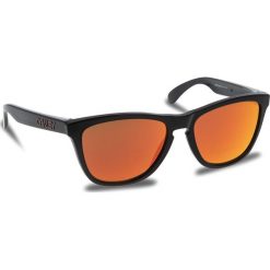Okulary przeciwsłoneczne OAKLEY - Frogskins OO9013-C955 Black Ink/Prizm Ruby. Brązowe okulary przeciwsłoneczne damskie Oakley. W wyprzedaży za 419.00 zł.