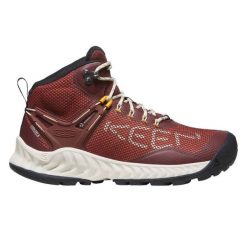 Buty trekkingowe damskie Keen Nxis Evo Wp Mid. Czerwone trekkingi damskie Keen. W wyprzedaży za 422.05 zł.