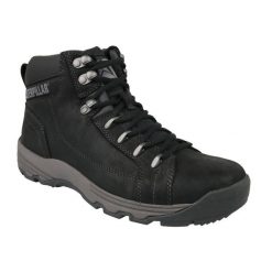 Buty trekkingowe męskie, Caterpillar Supersuede. Czarne trekkingi męskie Caterpillar, na jesień. Za 499.99 zł.